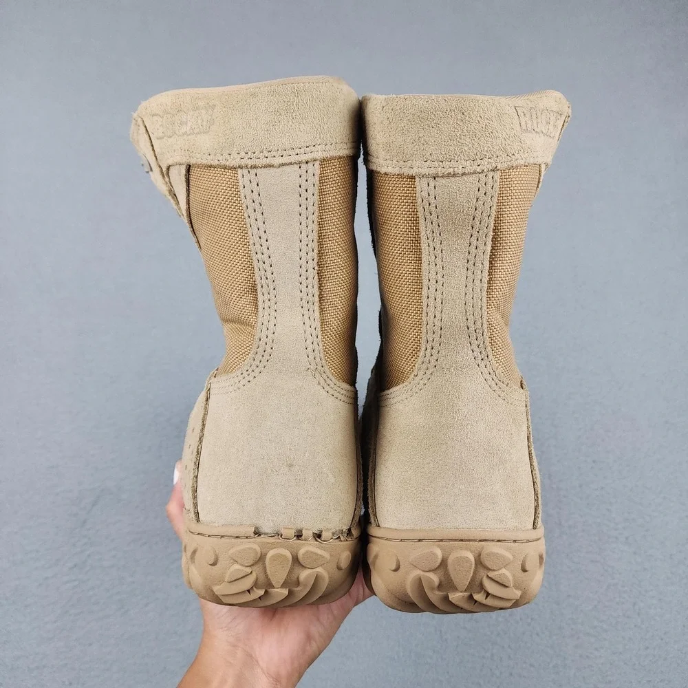 Rocky S2V Special Ops Boots Mens Size 7.5M Suede Vibram Combat Military USA